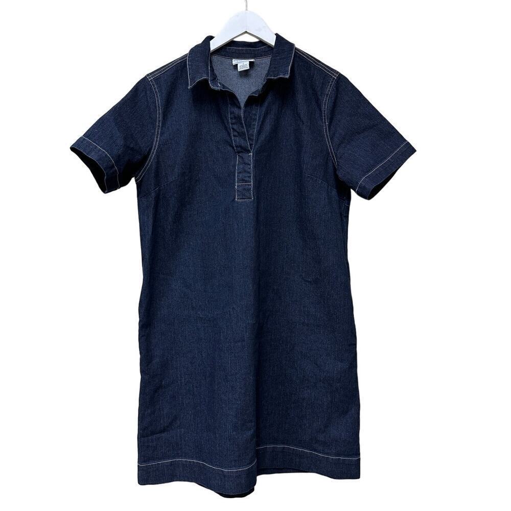 Liz Claiborne Navy Denim Mini Dress